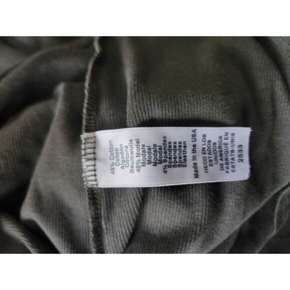 Michael Stars Cowl Neck Sleeveless Ruched Midi Dress | Size XL - Picture 5 of 5